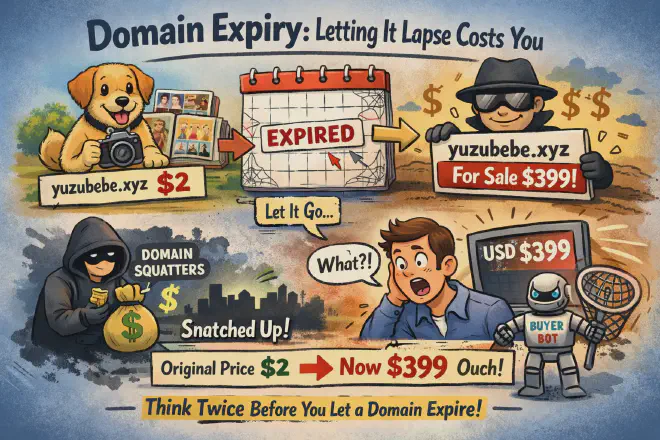 Domain expiry - a lesson learned the hard way