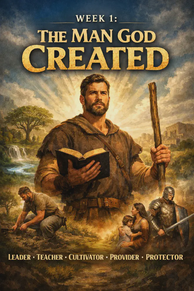 Week 1: The Man God Created